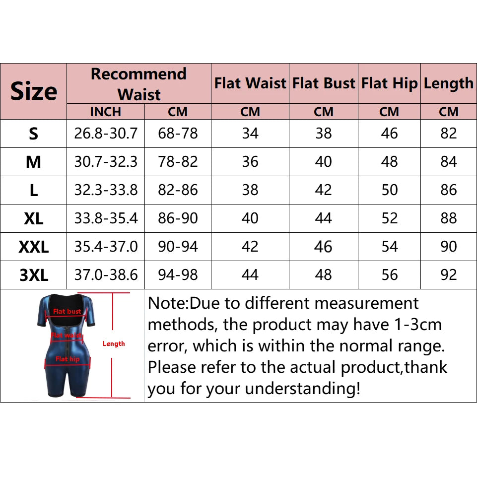 YBFDO Women’s High Compression Bodysuit – Shapewear Sauna Sweat Suit for Belly Slimming & Weight Loss