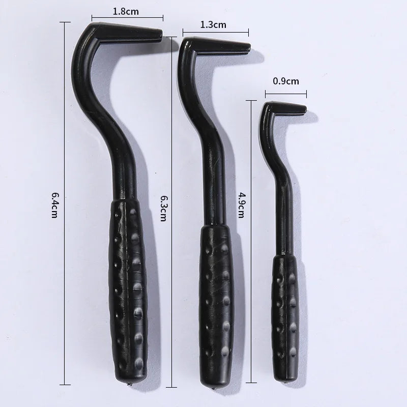 3PCS Pet Flea & Tick Remover Tool Set – Stainless Steel Lice, Worm & Insect Clamps for Cats & Dogs Grooming Care