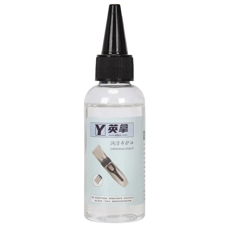 100ml Electric Clipper Maintenance Oil - Lubricant for Hair Trimmer Blades, Prevents Rusting, for Sewing & Hair Salon Clippers
