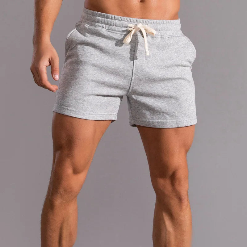 Men's Summer Cotton Shorts β Breathable Casual Beach & Sports Fitness Bermudas