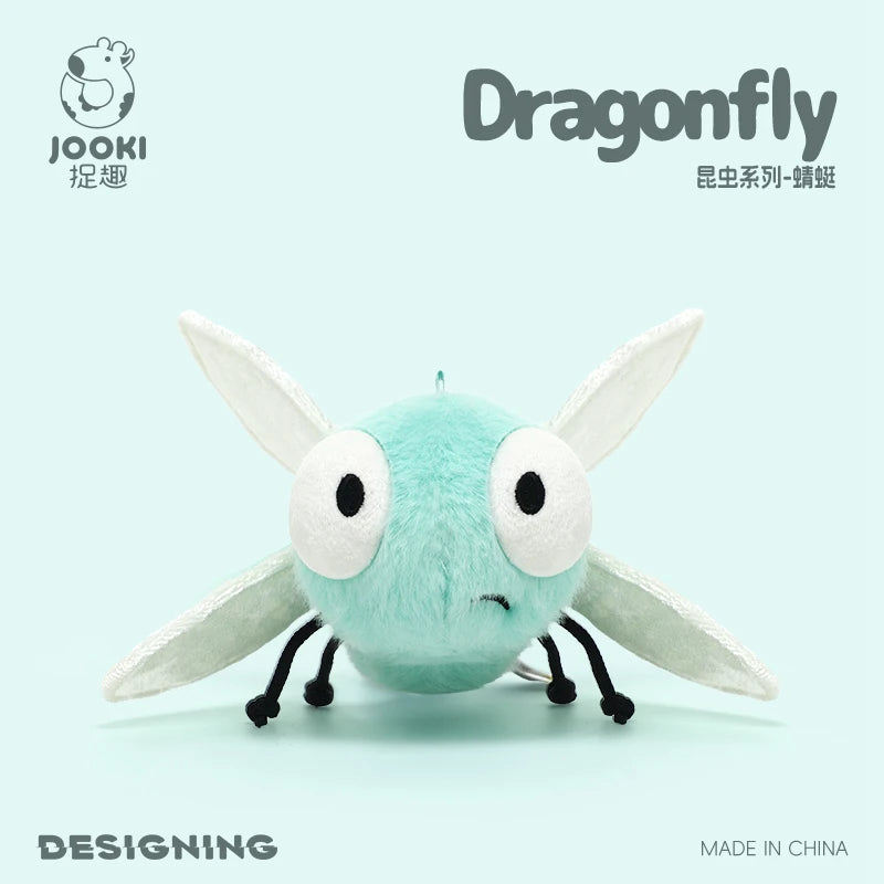 Insect Series Plush Toys β Cute Realistic Dragonfly, Bee, Cockroach & Firefly Stuffed Animals for Kids