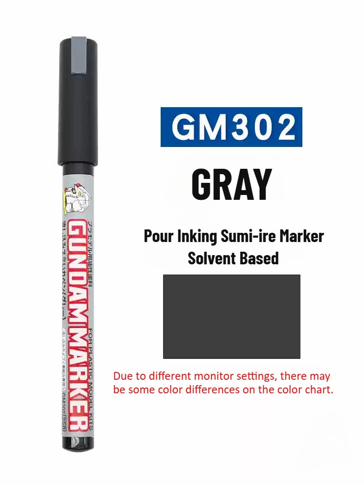 MR.Hobby GM301P/302P/303P/GM300 Model Permeation Pen – Leaking Marker for Painting, DIY Hobby Tools