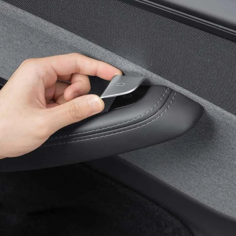 Tesla Model Y Juniper 2025 & Model 3 Highland 2024 Door Lock Switch Cover - Protective Interior Button Trim Accessory