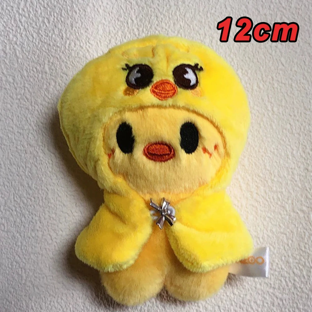 310style Skzoo Plush Pencil Case – Kawaii Kpop Stray Wolf Stuffed Animal Toy, Cartoon Plush Doll for Kids Gift