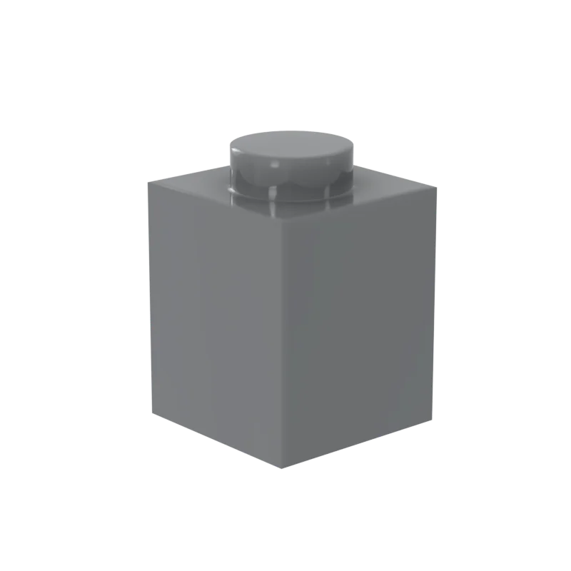 FunBrick 1x1 Classic Building Blocks - 20/50/100PCS DIY Creative Bricks Compatible with 3005 Plastic Blocks