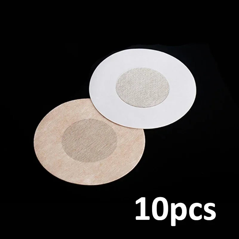 Invisible Nipple Cover Stickers - Self-Adhesive Breast Lift Tape and Disposable Bra Pasties for Women