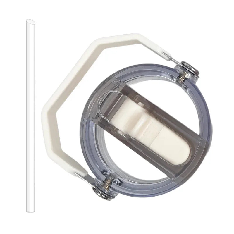 Stanley 20/30oz IceFlow Spill-Proof Cup Cover β Replaceable Eco-Friendly Spiral Straw Accessory