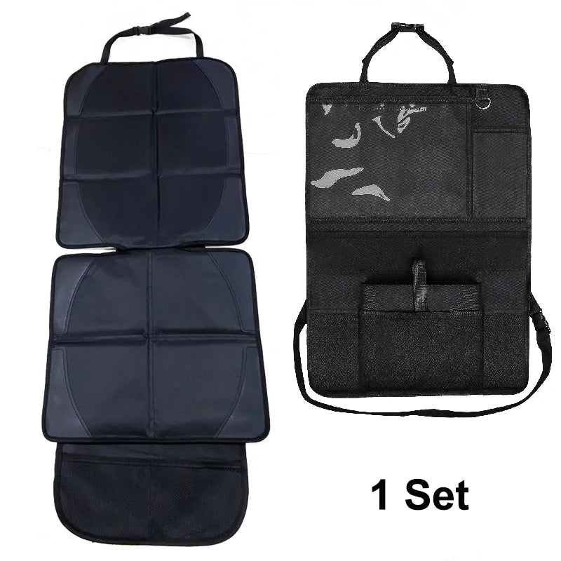 Tesla Model 3/Y Juniper 2026 Seat Protector - Oxford & PU Leather Baby and Child Car Seat Mat