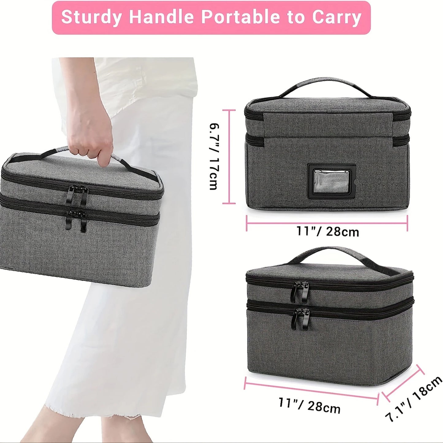 Medicine Organizer & Storage Bag β Family First Aid Box, Pill & Emergency Medication Organizer