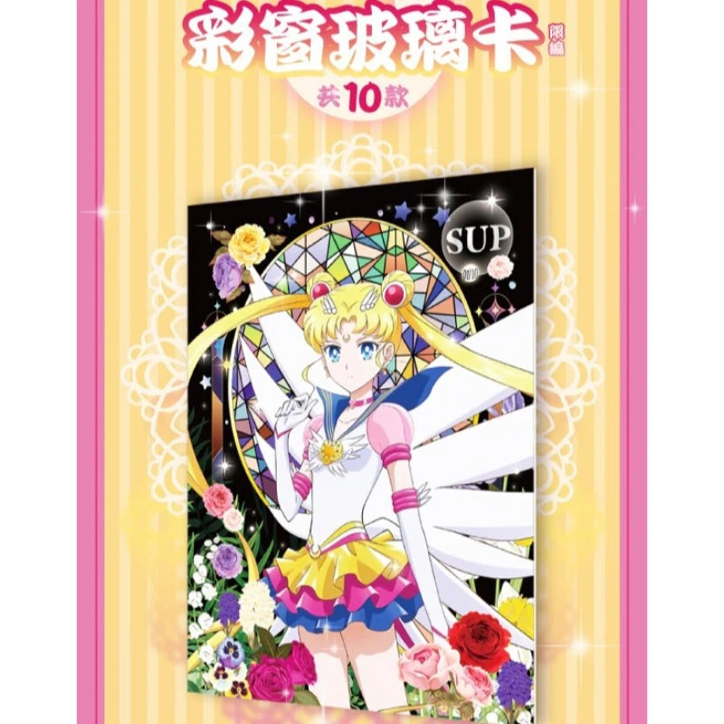 Sailor Moon Anime Trading Cards – Tsukino Usagi Moon Goddess Series Booster Box with Rare Holographic Collectible Cards