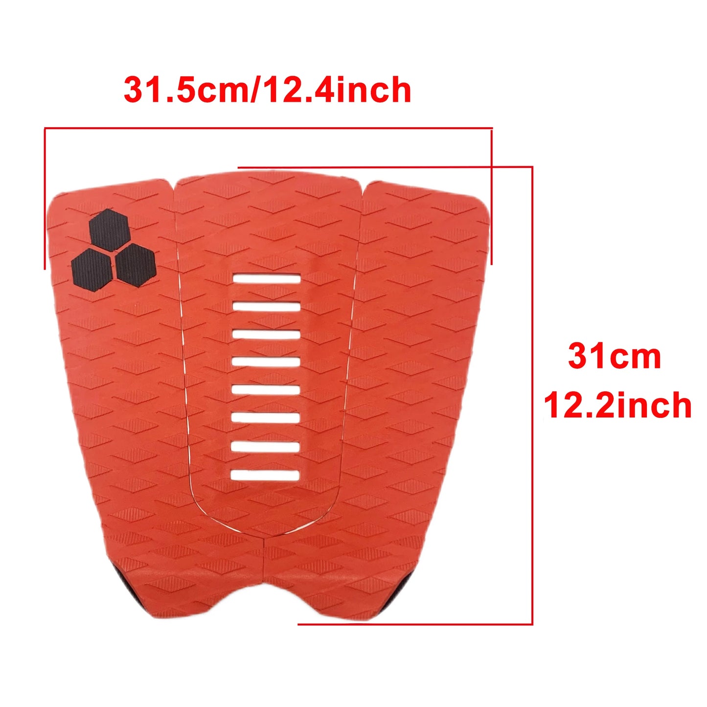 Non-Slip EVA Surfboard Deck Pads โ Traction Pads for Wakeboard, Longboard, SUP, Skimboard & Kiteboard
