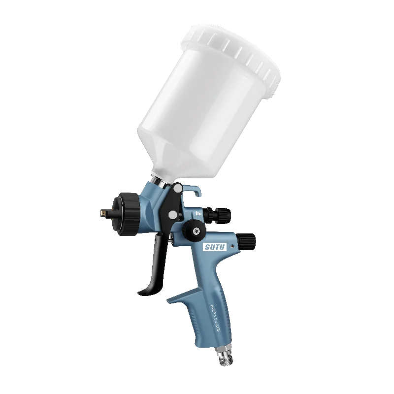 SUTU 1.3mm Nozzle Paint Spray Gun for Car & Furniture — High Atomization Air Paint Repair Airbrush Tool