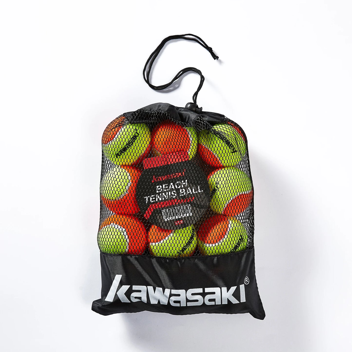 Kawasaki Beach Tennis Balls - High Elasticity and Impact Resistance, 12pcs per Lot