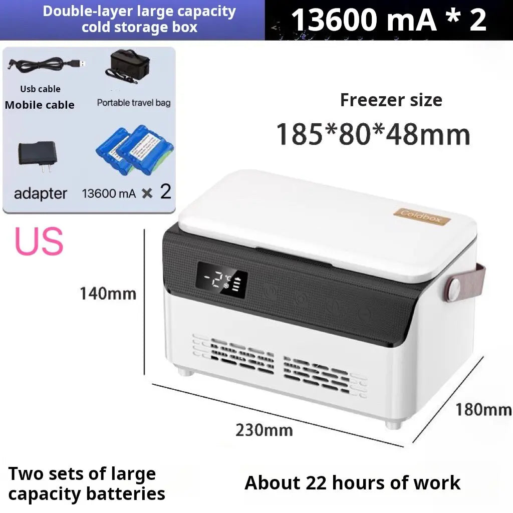 Insulin Refrigerated Box β Constant Temperature Medicine Cooler for Car Travel & Home Use