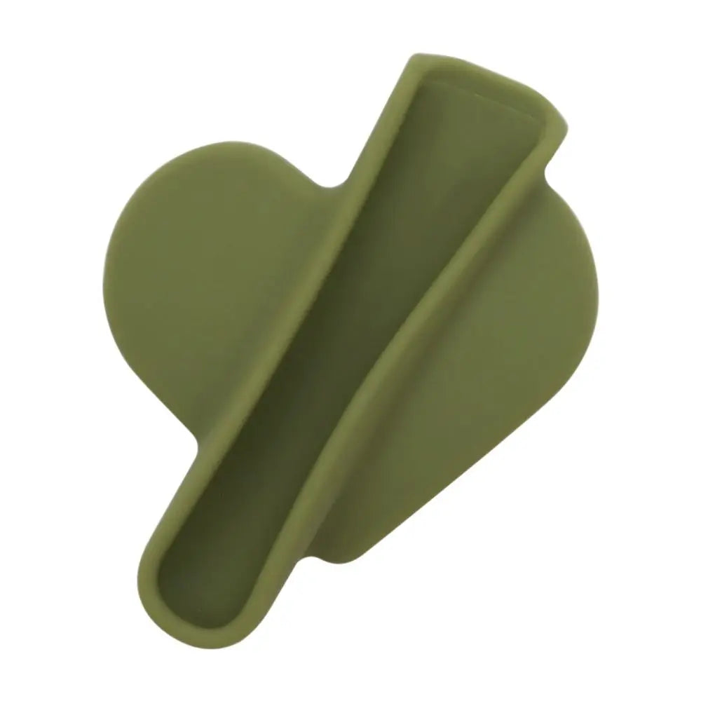 Heart-Shaped Mobile Phone Case with Lipstick Holder — Soft Silicone Protective Back Stick for Women & Girls