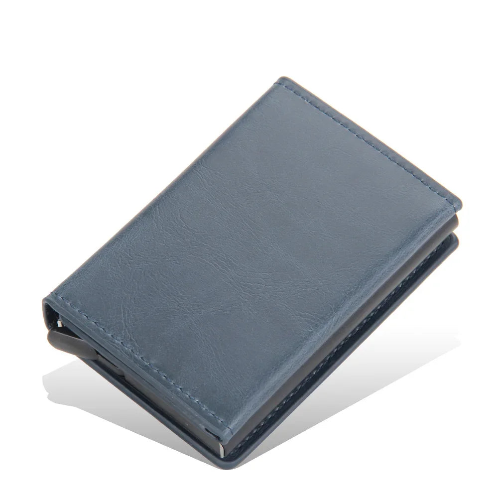 Anti-Theft RFID Credit Card Holder β Smart Minimalist Slim Wallet for Men & Women, Cardholder & Cash Case