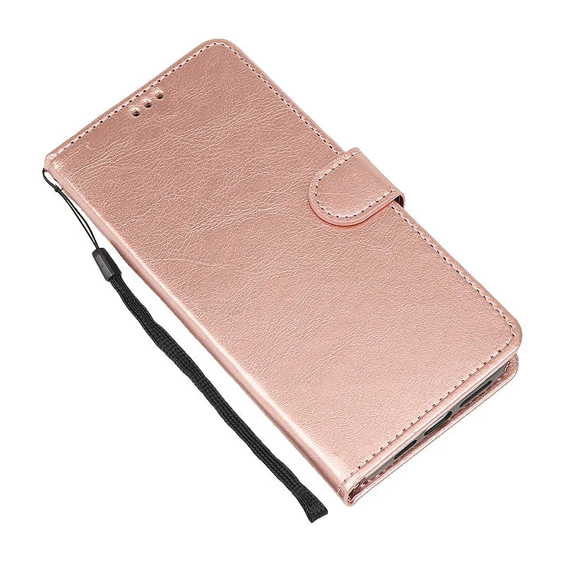 Samsung Galaxy A17–A07–A06–A05–A05S–A04E–A04–A04S–A16–A15–A25–A35–A55–A54–A34–A24–A02 Case - Flip Leather Wallet Cover with Card Slot