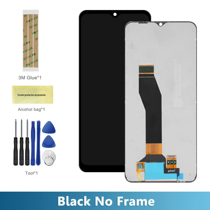 6.5" Motorola Moto E13 LCD Display Touch Screen Digitizer Assembly Replacement Parts