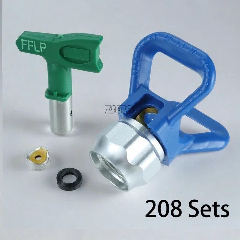 Wagner Airless Spray Tips Set - LP 1-5 Series Low-Pressure Nozzles with 7/8" Nozzle Guard