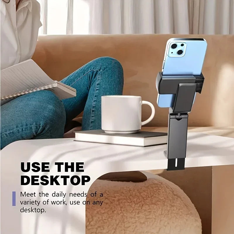 Multi-Functional Lazy Phone Holder – Adjustable Stand for Train, Airplane, Kitchen & Desktop