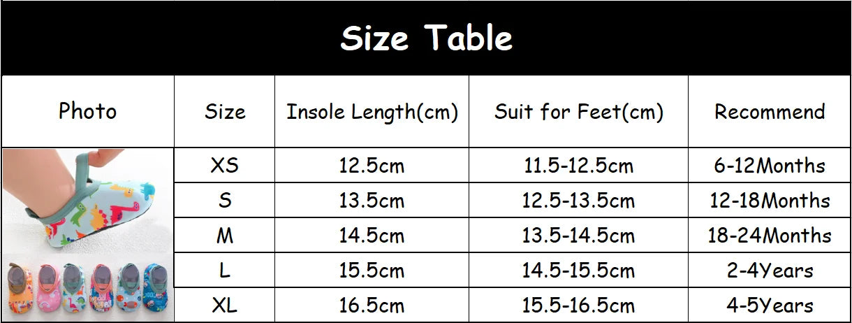 Kids' Beach Water Sports Sneakers β Aqua Barefoot Shoes for Boys & Girls, Swimming, Surfing, Fishing, Diving, Indoor/Outdoor Slippers