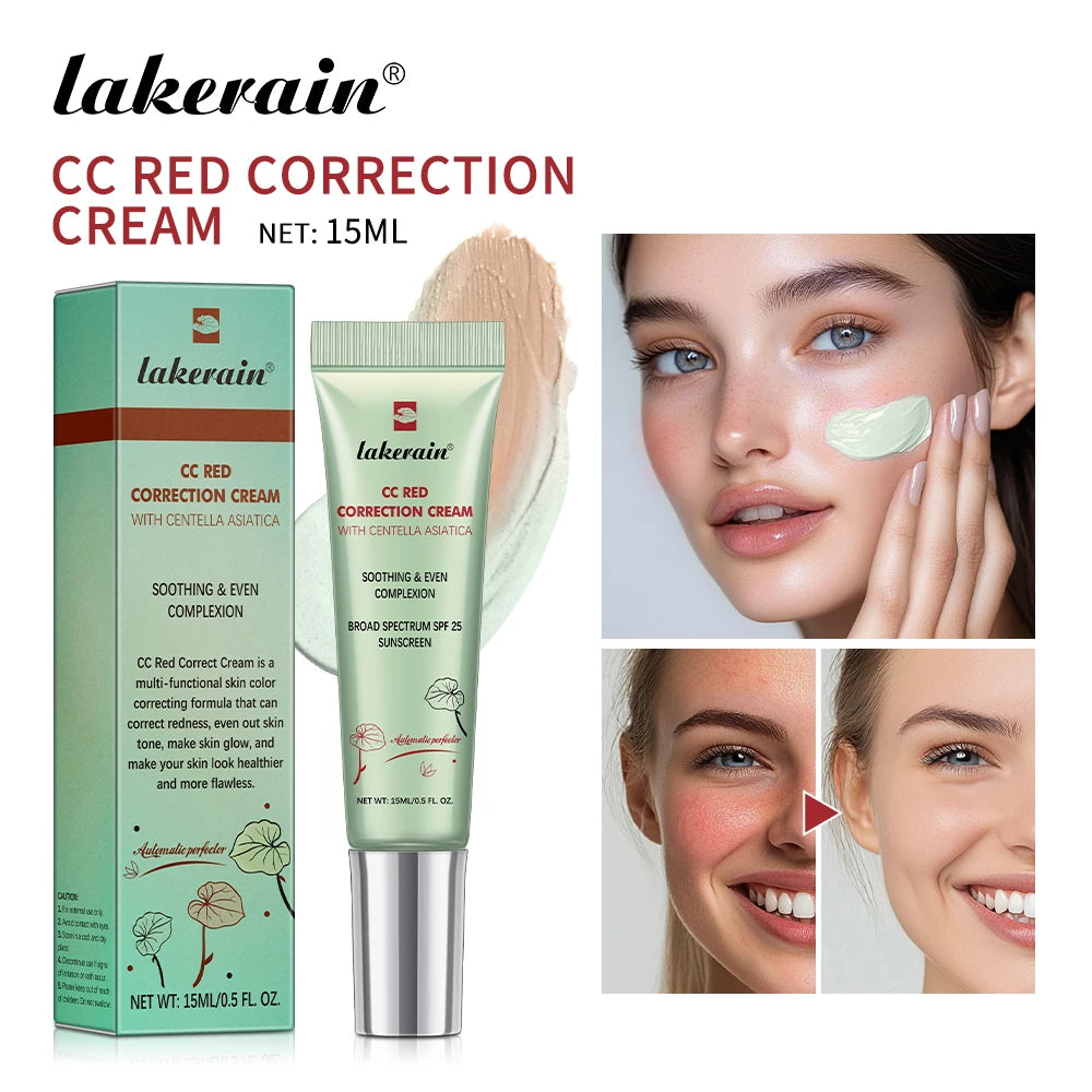 Erborian Waterproof CC Cream for Women - Moisturizing, Anti-Sweat, and Long-Lasting Makeup Protection Before Concealer