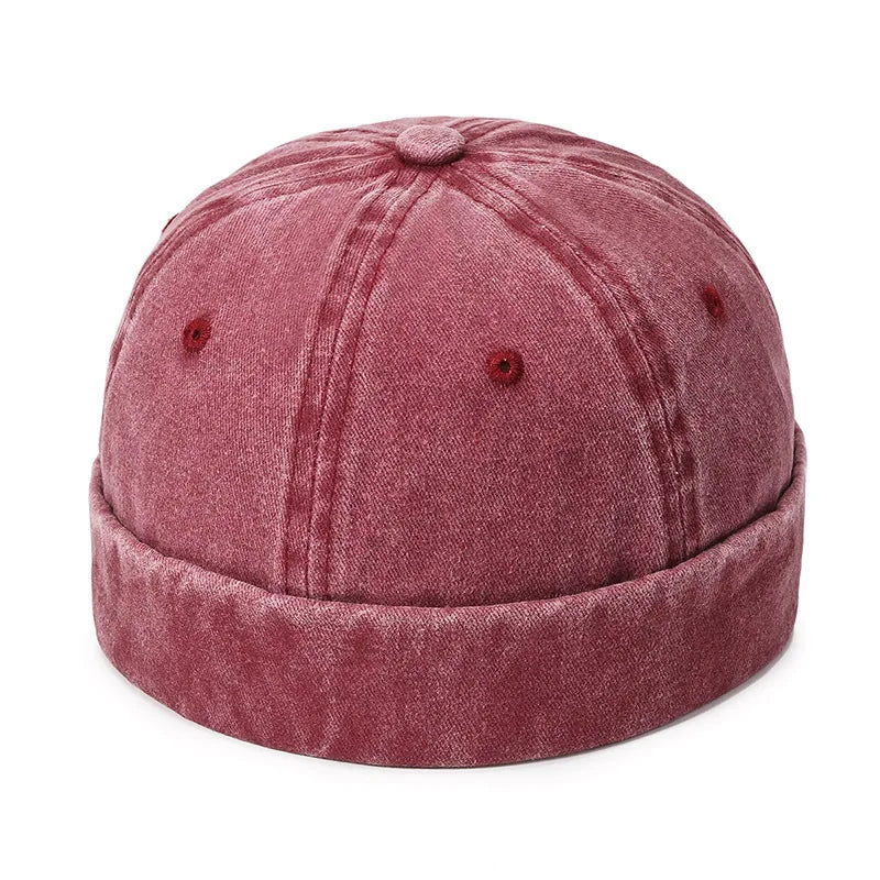 Washed Hip Hop Cap - Unisex Soft Top Street Style Farmer Hat