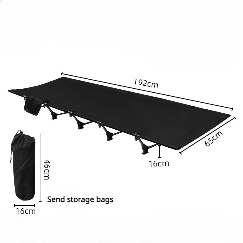 Ultra-Light Folding Camping Bed β Portable Outdoor Tent Cot for Adults, 150KG Capacity, Ideal for Hiking & Travel