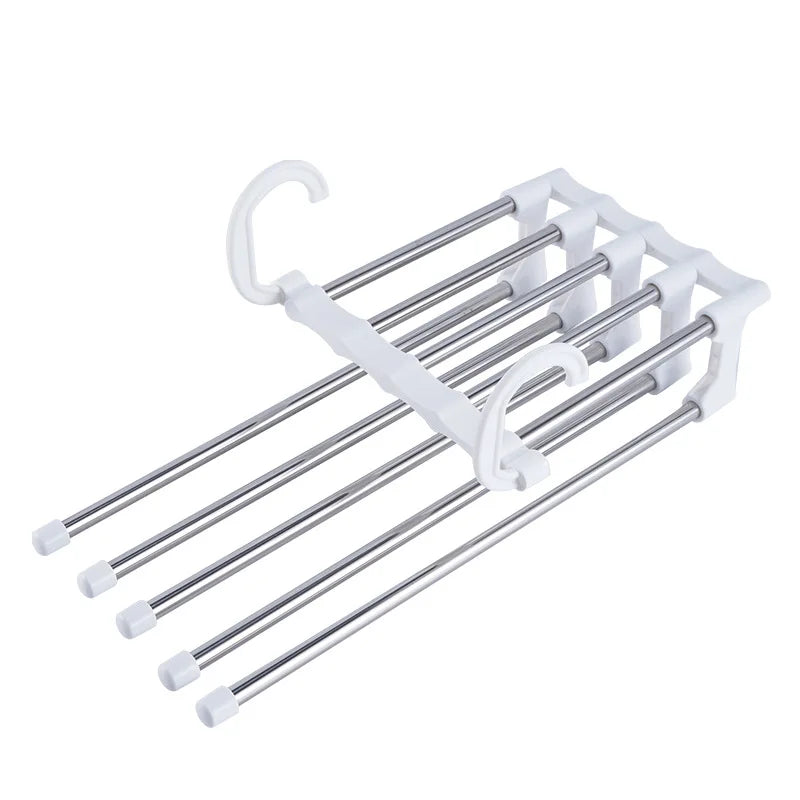 Telescopic Folding Multi-Layer Pants Rack β Magic Pants Hanger for Household Wardrobe Storage