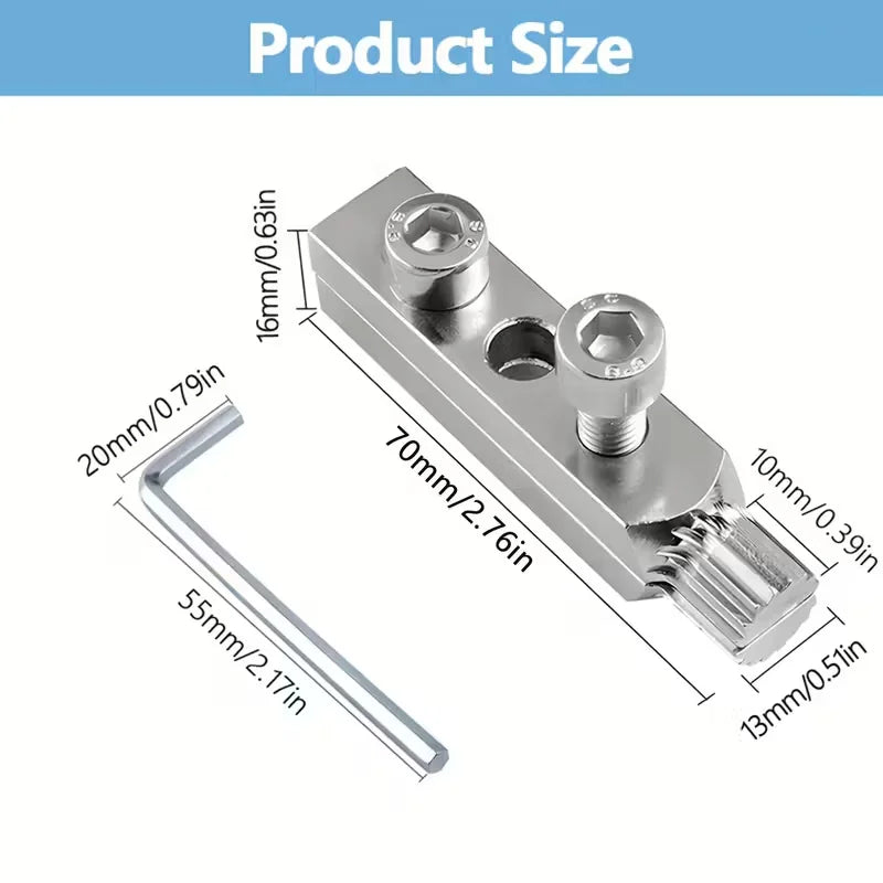 Faucet Valve Thread Extractor Tool - 1/2 & 3/4 Inch Broken Screw & Bolt Remover Kit