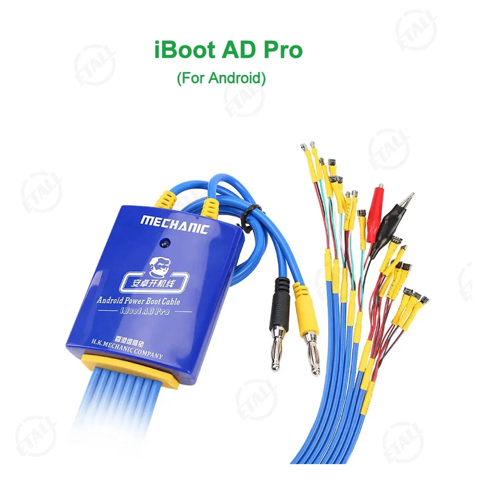 MECHANIC iBoot FPC AD MAX+ Pro Power Boot Cable – For iPhone 5S-15 Pro Max, Samsung, Huawei, Xiaomi Power Supply Test Tool