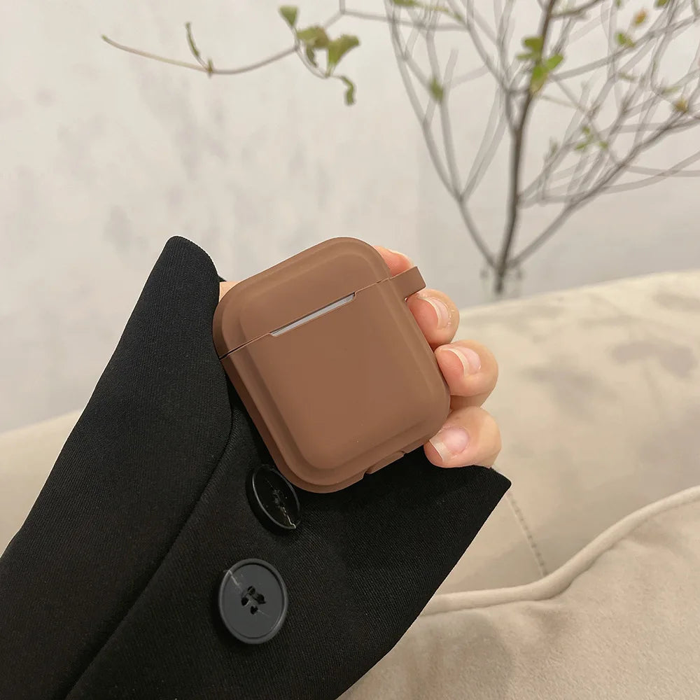 Retro Green High-Quality Earphone Case for Apple AirPods 1/2/3/4 & Pro 2 — Protective Charging Box Shell