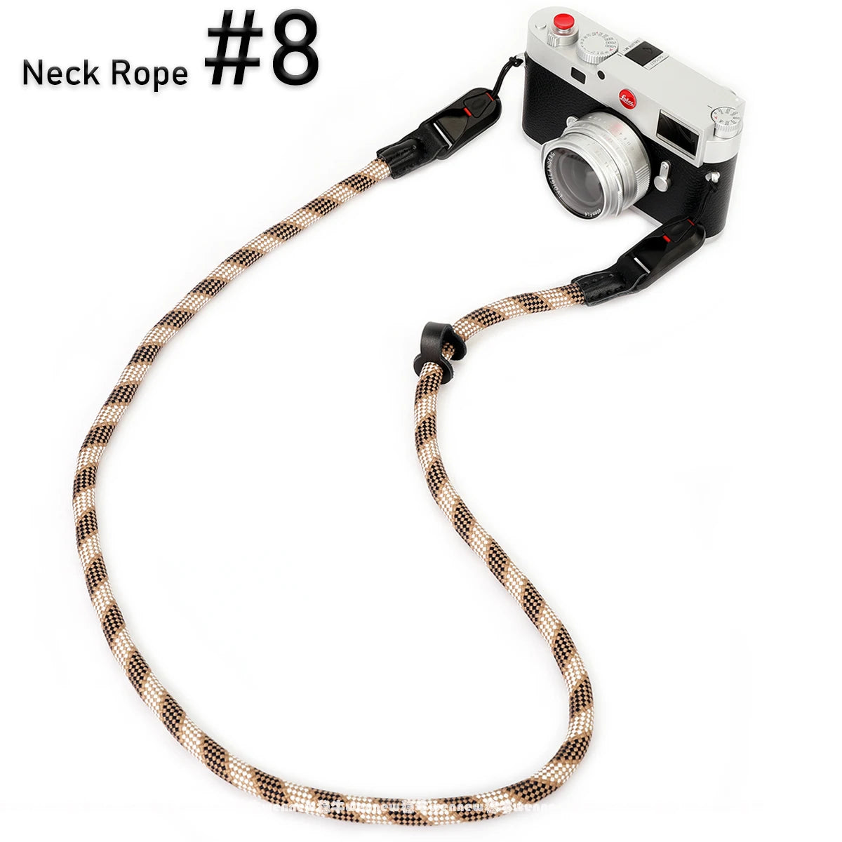Nylon Rope Sling Quick Release Camera Strap – Wrist & Neck Shoulder Strap for Fujifilm, Sony, Nikon, Canon & Leica Mirrorless Cameras