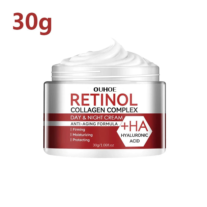 Retinol Moisturizing Face Cream — Repairing, Nourishing & Brightening Anti-Aging Skincare for Healthy Facial Skin