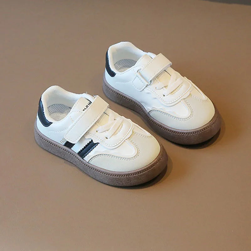 2024 Spring Kids Casual Shoes — Boys’ Forrest Gump Style & Girls’ Fashion Board Shoes, Soft Lightweight Sneakers