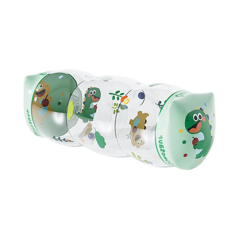 Baby Crawl-Along Roller and Drop Maze - Interactive Tummy Time Activity Center for Early Learning and Motor Skills Development
