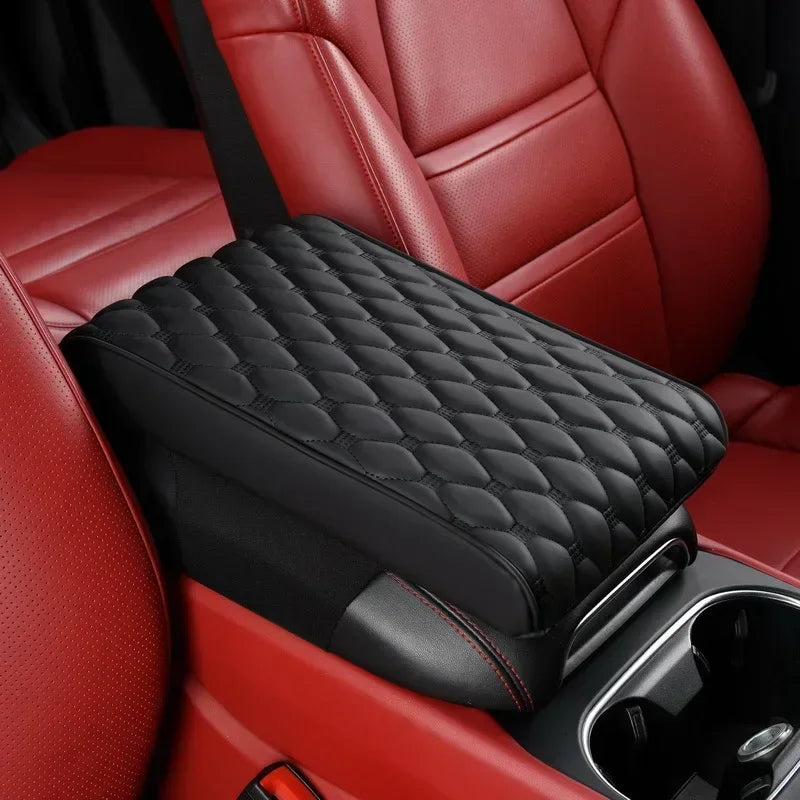 Car Armrest Box Expander Cushion β 5cm Thick Luxury 3D Memory Foam Center Console Protection Pad