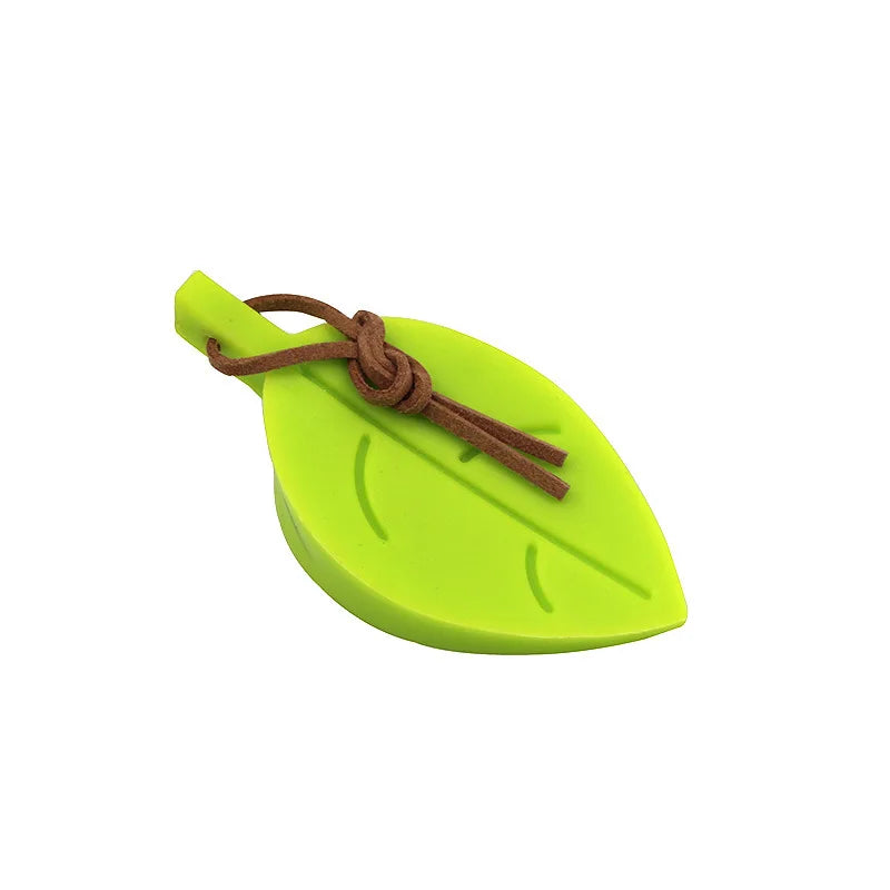 Silicone Leaf Doorstop β Child-Safe Home Protector, Creative Wedge Door Stopper for Baby Safety & Home Decor
