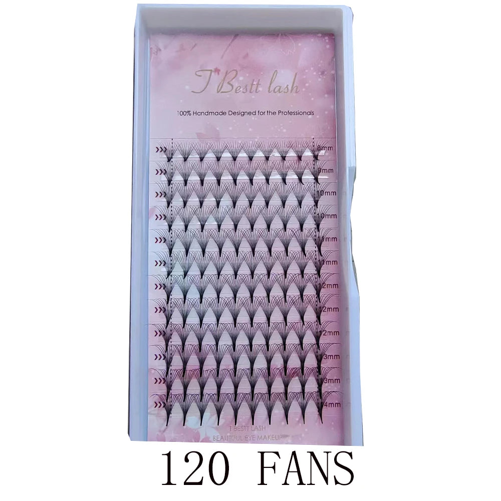 TBestt 5D/6D/8D/10D Premade Volume Lash Fans β Soft Silk Eyelash Extensions