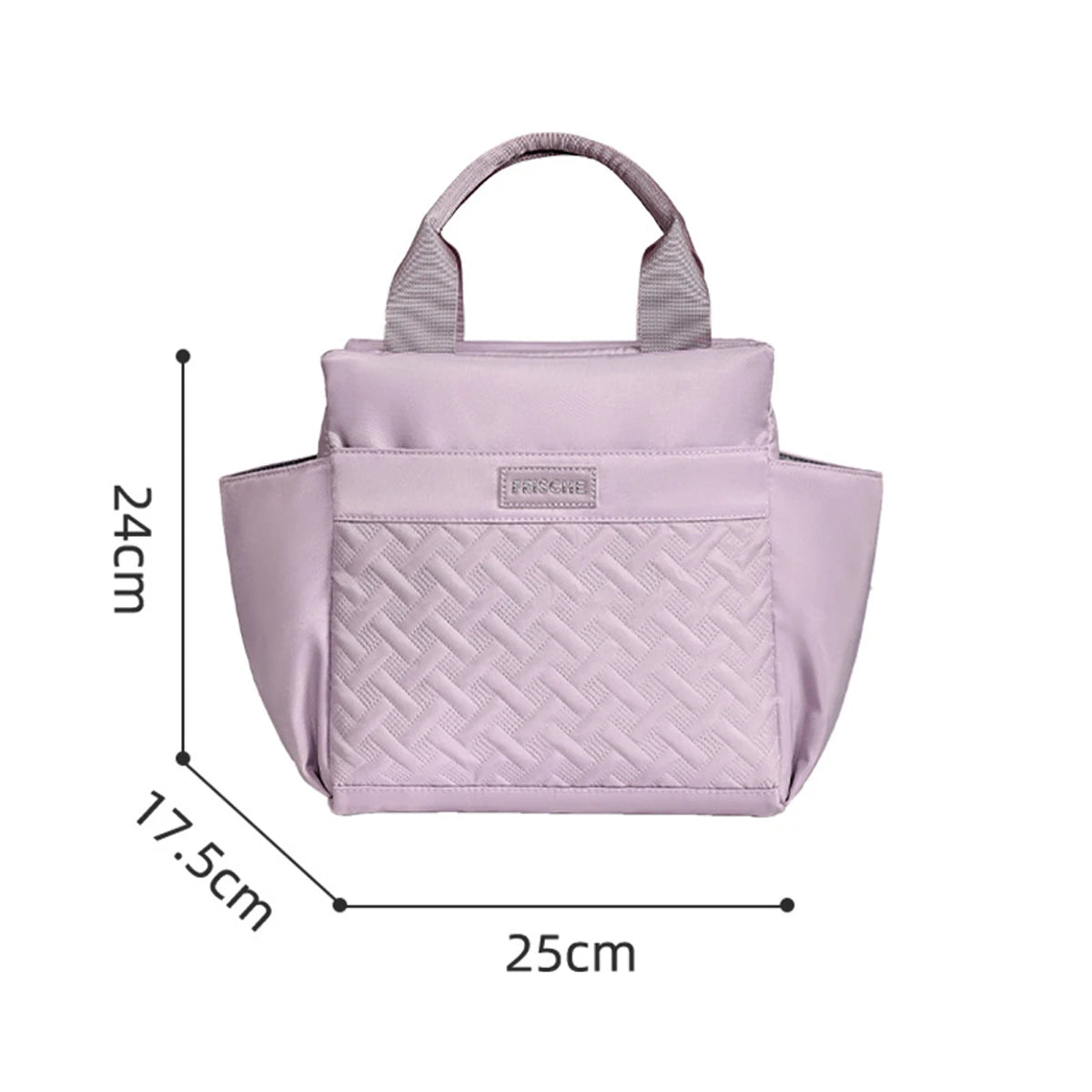 10L Large Insulated Lunch Bag – Aluminum Foil Cooler Bag for Students & Office, Keeps Food Fresh and Chilled