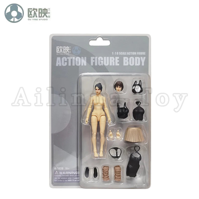 Ou Ying Studio 1/18 Planet Green Valley PGV 3.75" EFSA Female Action Figure β Anime Model Collectible