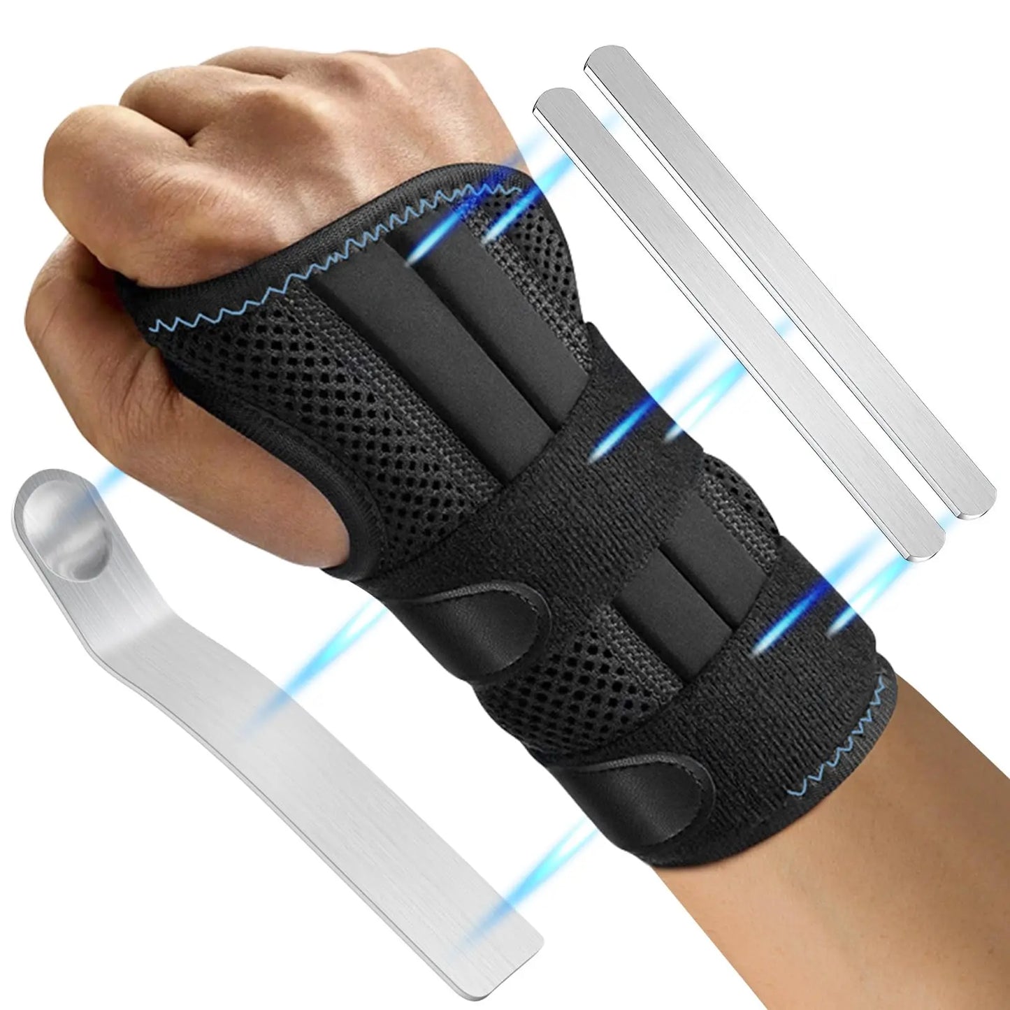 Adjustable Wrist Support Brace β Sport Wristband for Left & Right Hand, Fitness, Weightlifting & Pain Relief