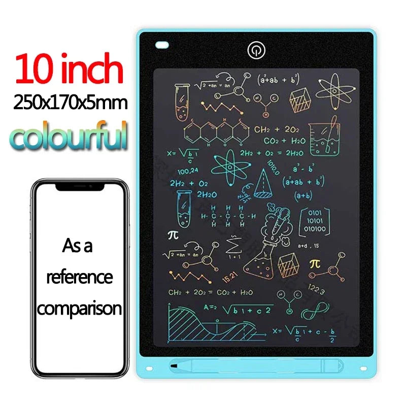 10/12 Inch LCD Writing Tablet - Drawing Board for Kids, Graffiti Sketchpad and Handwriting Blackboard, Magic Toy Gift