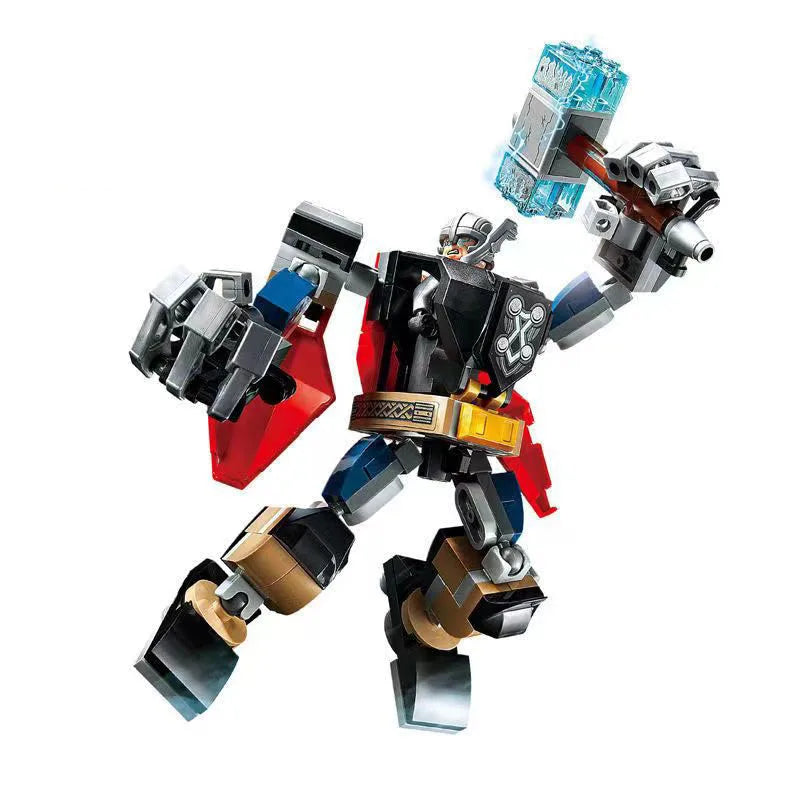 76270/76302 Superhero Building Blocks β Avengers Thor, Iron Man & Thanos Action Figure Model Toy
