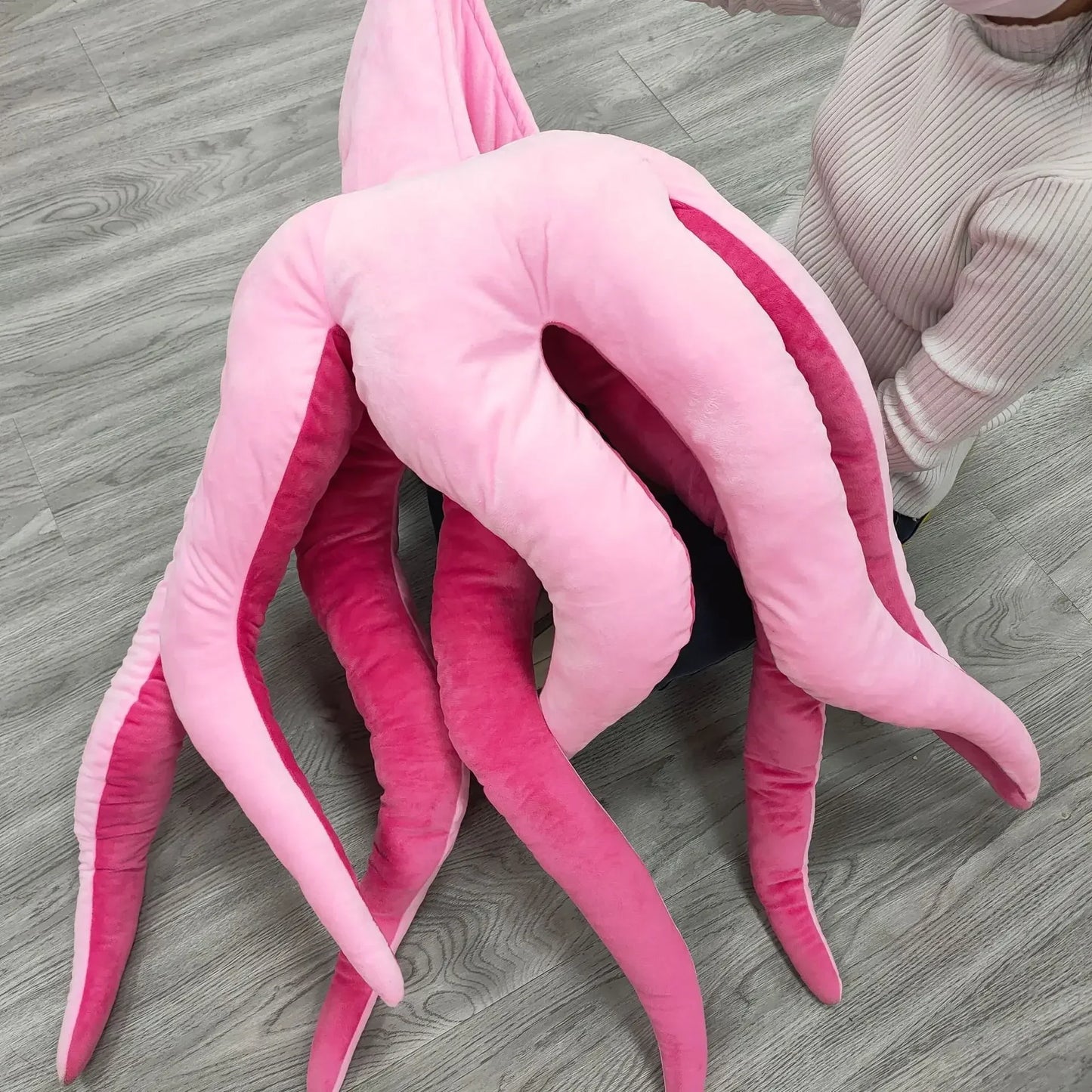 Cute Giant Octopus Costume - Funny Pink Halloween Cosplay Bodysuit for Kids