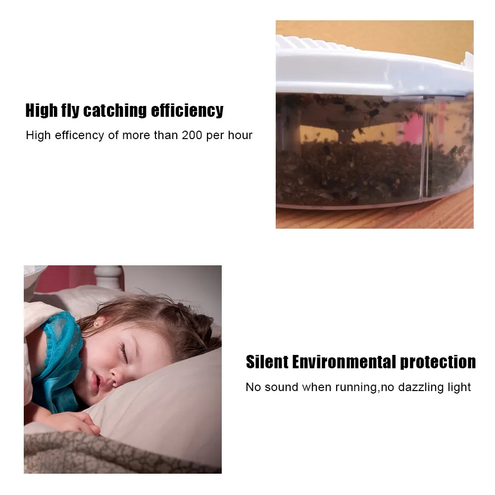 Electric Pest Killer USB Insect Catcher - Indoor and Outdoor Pest Control, Fly Trap, Automatic Flycatcher, Pest Reject Repeller