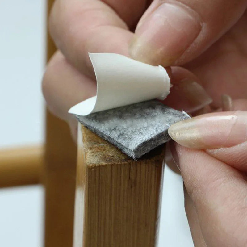 100cm Self-Adhesive Felt Furniture Leg Pad – Anti-Slip Mat Floor Protector for Table & Chair Legs, Wear-Resistant Sticky Bumper