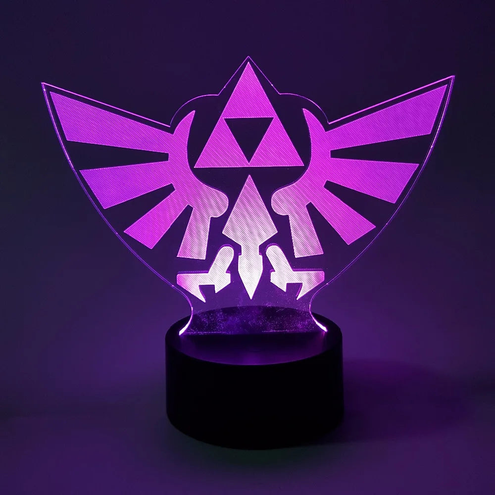 Zelda 3D Night Light Lamp β Link Breath of the Wild Anime Figure for Kids Gift