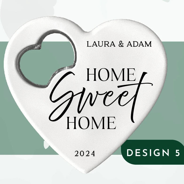 Custom Heart-Shaped Magnet Bottle Opener β 10-30pcs Engraved Bridal Shower & Wedding Party Favors in Bulk