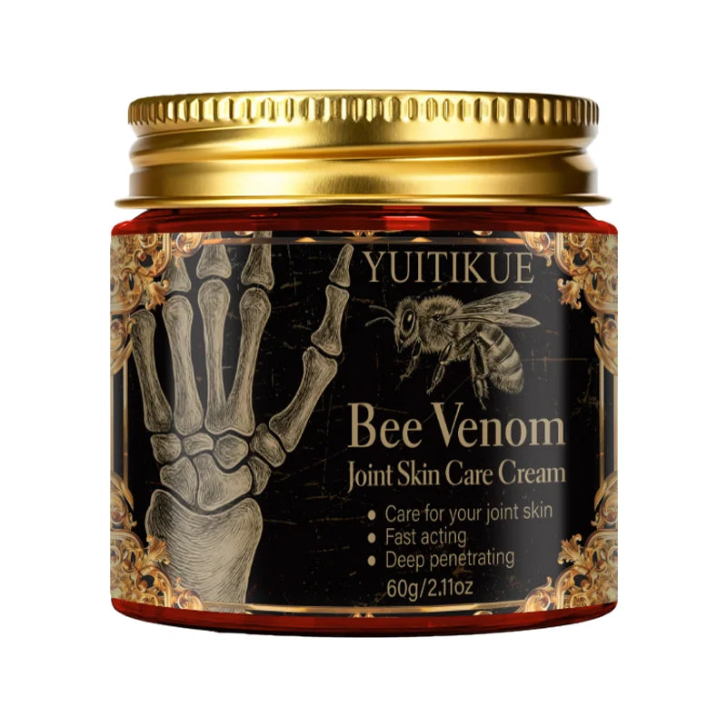 Bee Venom Joint Care Cream - Deep-Absorbing Skin Moisturizer for Daily Joint Area Care